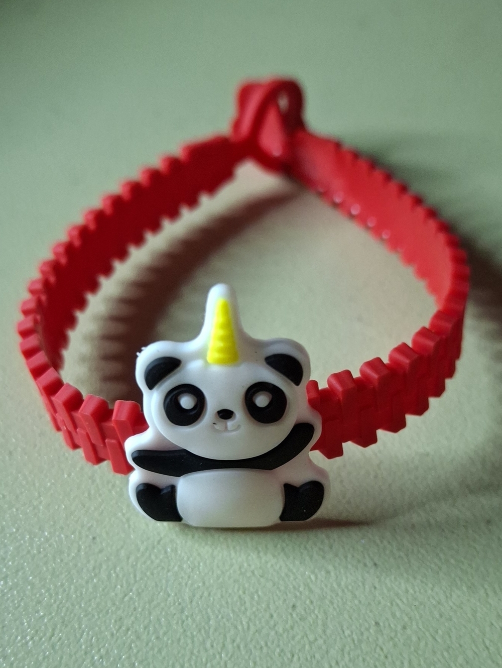 Panda Bracelet Adjustable Wrist Rubber Accessory